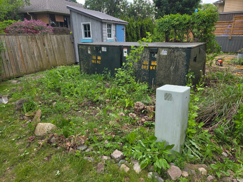 Before - Installing new garden